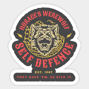 Protect yourself from monsters without the squad! Sticker